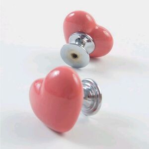 Pink Heart 💕 Drawer Knobs